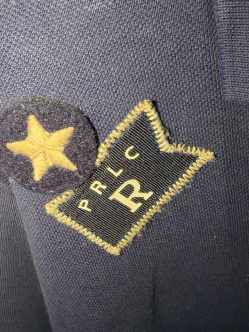 Polo by Ralph Lauren Navy Embroidered Crest Polo - Picture 3 of 5